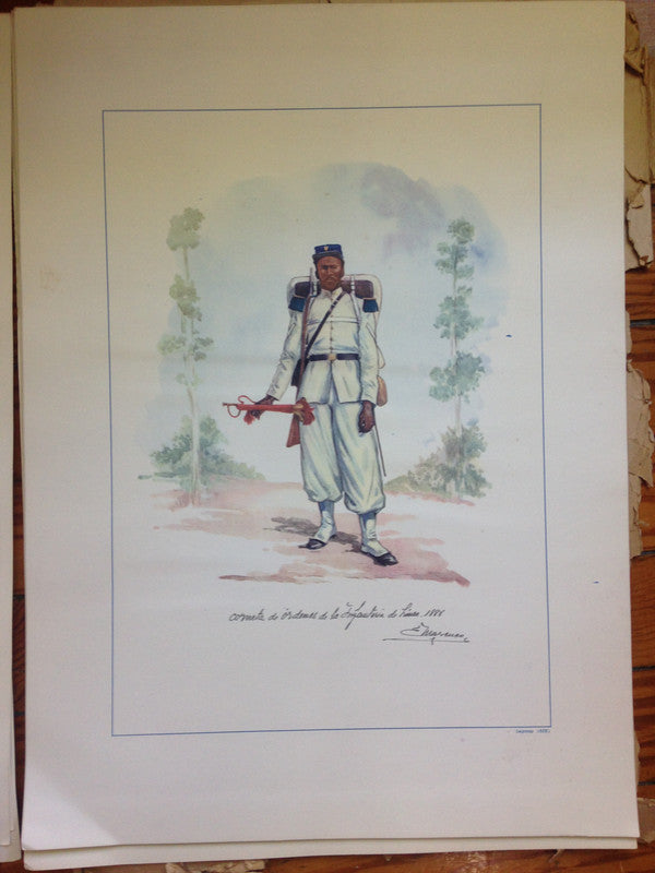 Libro usado en venta: Uniformes De La Patria / Bajo la Cruz Del Sur de Enrique Vidal Molina; Servicio de informaciones del ejército impreso en 19671.3