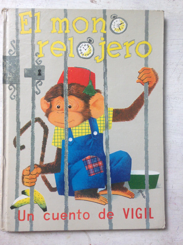 Libro usado en venta: El mono relojero - Un cuento de vigil de Constancio C. Vigil; editorial Atlantida impreso en 1975 envios a todo el mundo.1