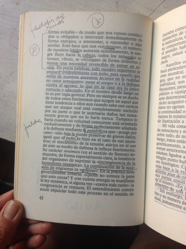 Libro usado en venta: Mi concepcion del mundo (Subrayado) de Erwin Schrodinger; editorial Tusquets impreso en 1988 realizamos envios a todo el mundo.3