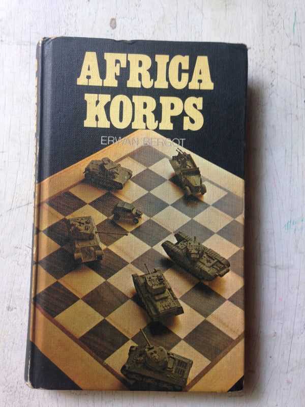 Libro usado en venta: Africa korps de Erwan Bergot; editorial Circulo de Lectores impreso en 1977 realizamos envios a todo el mundo.1