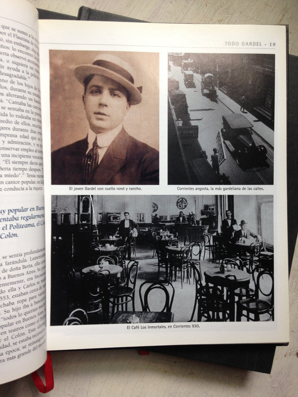 Libro usado en venta: Todo Gardel (3 Tomos); editorial Altaya impreso en 2001 realizamos envios a todo el mundo.2