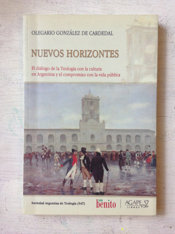 Libro usado en venta: Nuevos horizontes de O. Gonzalez de Cardedal; editorial San Benito impreso en 2010 realizamos envios a todo el mundo.1