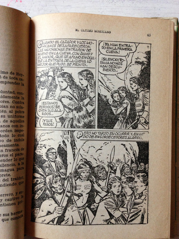 Libro usado en venta: El ultimo de los mohicanos de James Fenimore Cooper; editorial Bruguera impreso en 1957 realizamos envios a todo el mundo.3