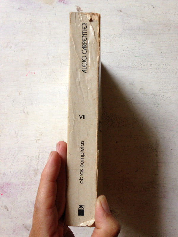 Libro usado en venta: Obras completas de Alejo Carpentier - Vol. 7 de Alejo Carpentier; editorial Siglo XXI impreso en 1986 envios a todo el mundo.3