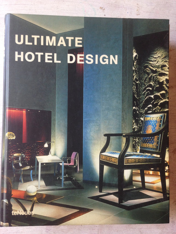 Libro usado en venta: Ultimate Hotel Design; editorial TeNeues impreso en 2004 realizamos envios a todo el mundo.1
