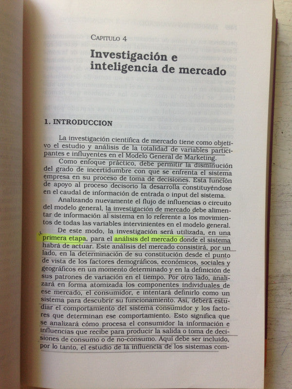 Libro usado en venta: Marketing avanzado de Alberto R. Levy; editorial Granica impreso en 1994 realizamos envios a todo el mundo.4