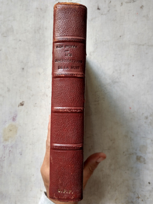 Libro usado en venta: Les machinations de la nuit de Raymond de Becker; editorial Planete impreso en 1965 realizamos envios a todo el mundo.3