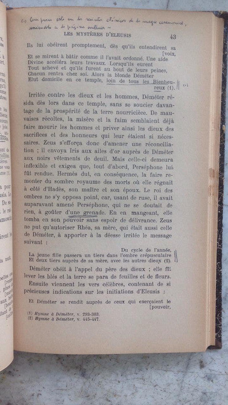 Libro usado en venta: Mephistopheles et l'Androgyne de Mircea Eliade; editorial Gallimard impreso en 1962 realizamos envios a todo el mundo.2