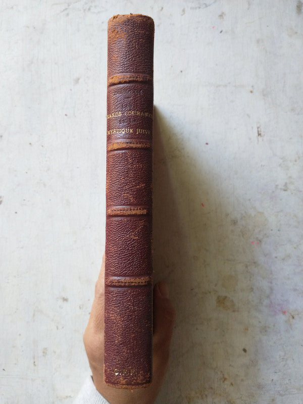 Libro usado en venta: Les grands courants de la Mystique juive de Gershom G. Scholem; editorial Payot impreso en 1950 envios a todo el mundo.4