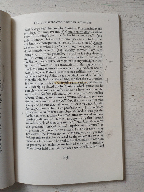 Libro usado en venta: Aristotle de A. E. Taylor; editorial Dover Publications impreso en 1955 realizamos envios a todo el mundo.3