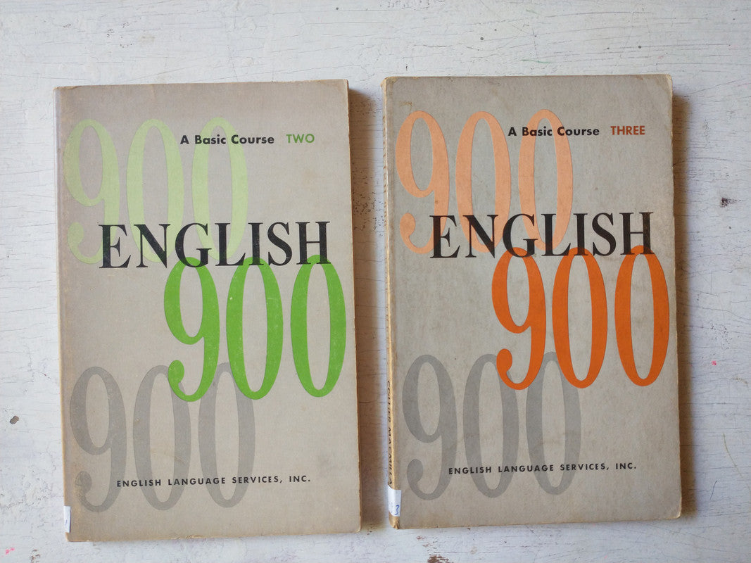 Libro usado en venta: A basic course English 900 - Vol 2 y Vol 3; editorial Macmillan impreso en 1978 realizamos envios a todo el mundo.1
