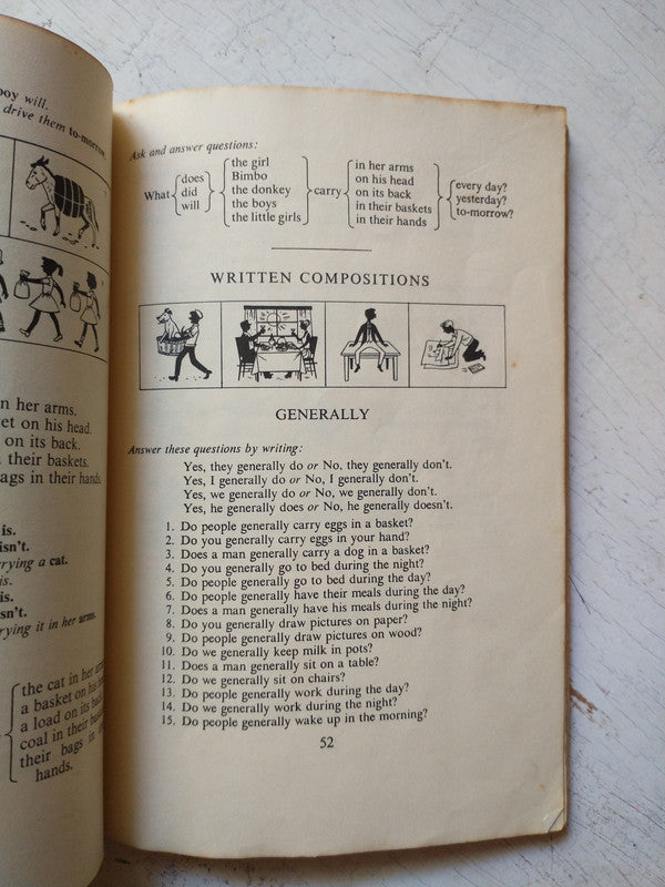Libro usado en venta: English practice books (BOOK 2) de Harold E. Palmer; editorial Longman impreso en 1963 realizamos envios a todo el mundo.3