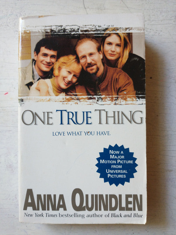 Libro usado en venta: One true thing - Love what you have de Anna Quindlen; editorial Dell Book impreso en 1998 realizamos envios a todo el mundo.1