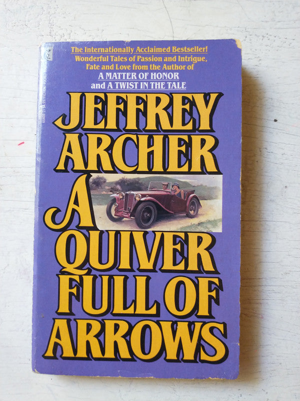 Libro usado en venta: A quiver full of arrows de Jeffrey Archer; editorial Pocket Book impreso en 1983 realizamos envios a todo el mundo.1