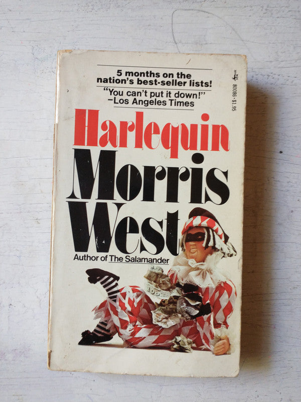 Libro usado en venta: Harlequin de Morris West; editorial Pocket Book impreso en 1975 realizamos envios a todo el mundo.1