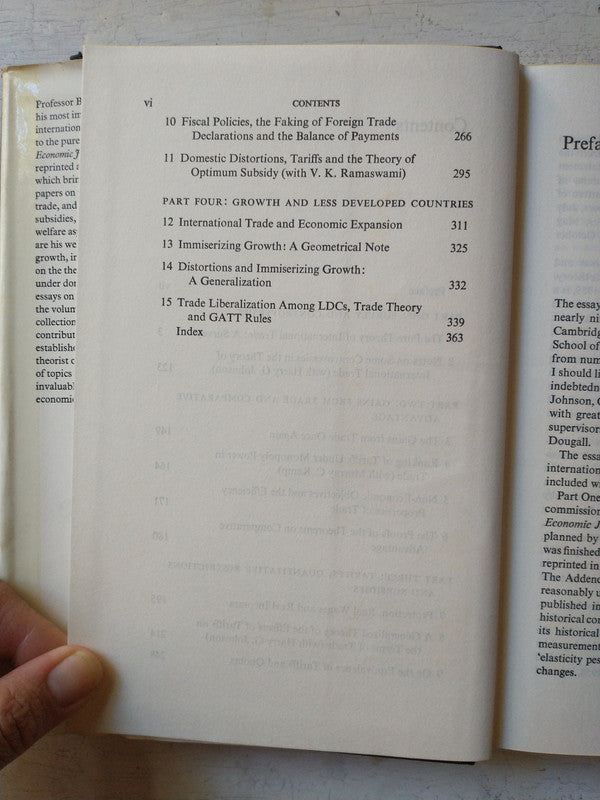 Libro usado en venta: Trade, Tariffs and Growth de Jagdish Bhagwati; editorial Jagdish Bhagwati impreso en 1969 realizamos envios a todo el mundo.3