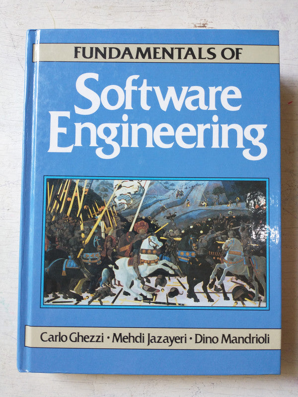 Libro usado en venta: Fundamentals of Software engineering de Carlo Ghezzi; editorial Prentice-Hall impreso en 1991 realizamos envios a todo el mundo.1
