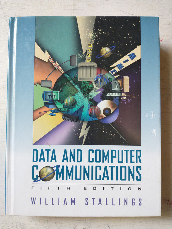 Libro usado en venta: Data and computer communications de William Stallings; editorial Prentice-Hall impreso en 1997 realizamos envios a todo el mundo.1