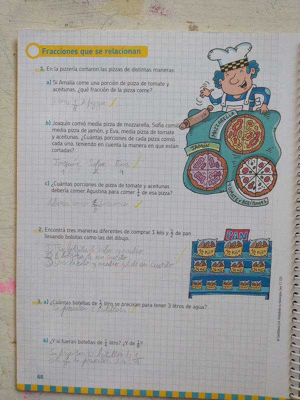 Libro usado en venta: Ciencias sociales y lengua - Practicas del lenguaje; editorial Santillana impreso en 2014 realizamos envios a todo el mundo.2