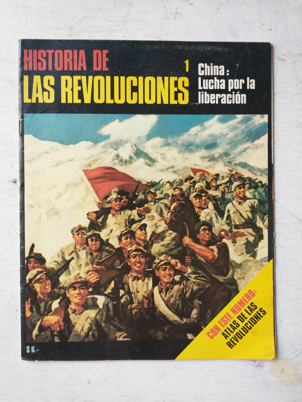 Libro usado en venta: Historia de Las revoluciones 1 de Revista; editorial Cuantica impreso en 1973 realizamos envios a todo el mundo.1