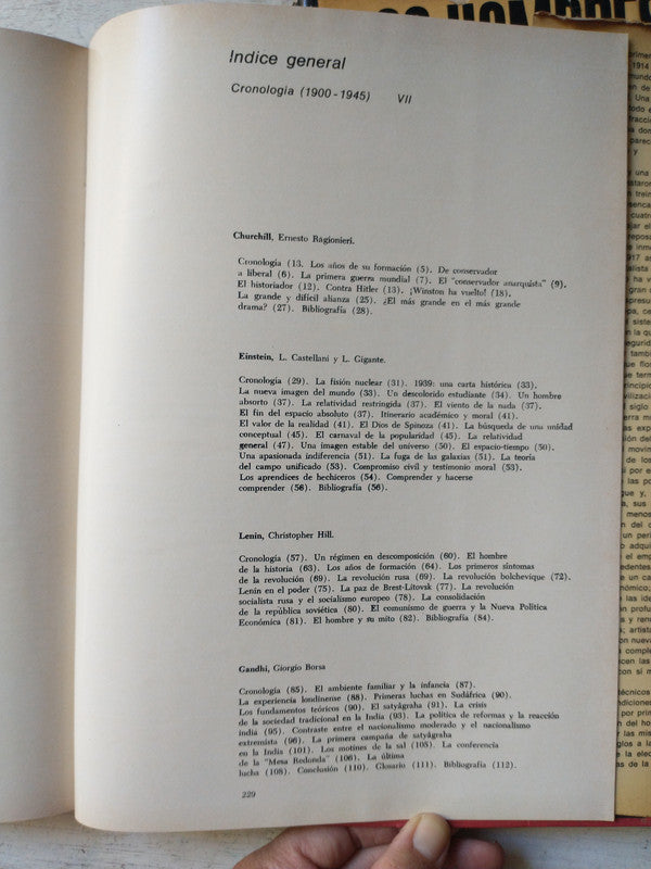 Libro usado en venta: El mundo contemporaneo (2 Tomos) de Los hombres de la historia; editorial Centro Editor de America Latina impreso en 1968.3