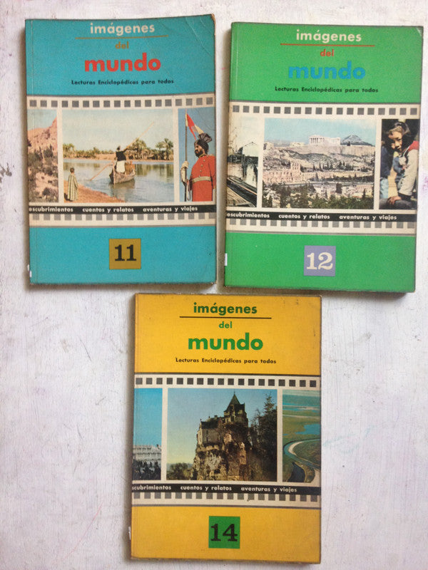 Libro usado en venta: Lecturas enciclopedicas para todos x 3 de Imágenes por el mundo; editorial Hachette impreso en 1963 envios a todo el mundo.1