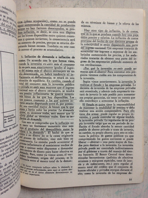Libro usado en venta: Introduccion al estudio del Ingreso Nacional de N. Gonzalez - R. Tomasini; editorial Eudeba impreso en 1987.3