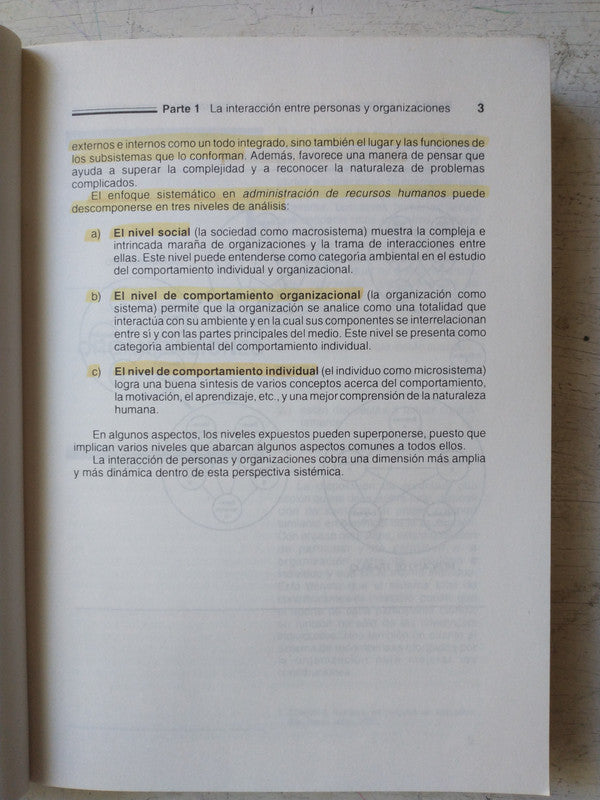 Libro usado en venta: Administracion de recursos humanos de Idalberto Chiavenato; editorial McGraw-Hill impreso en 1994 envios a todo el mundo.3