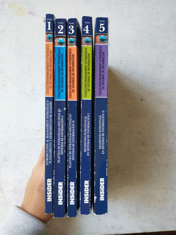 Libro usado en venta: Introduccion al management estrategico (5 tomos) de Wendy Robson; editorial MP impreso en 1999 realizamos envios a todo el mundo.2