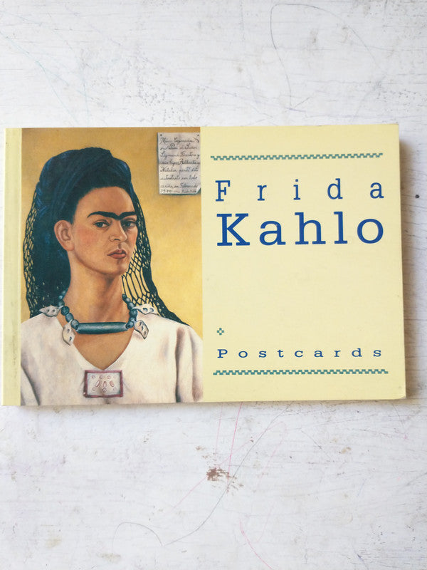 Libro usado en venta: Postcards de Frida Kahlo; editorial Chronicle Books impreso en 1991 realizamos envios a todo el mundo.1