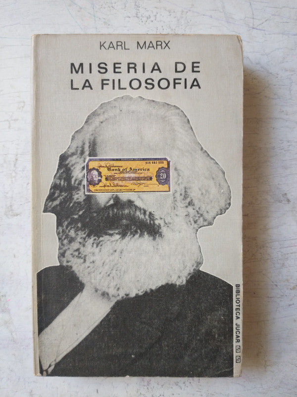 Libro usado en venta: Miseria de la filosofia de Karl Marx; editorial Jucar impreso en 1974 realizamos envios a todo el mundo.1