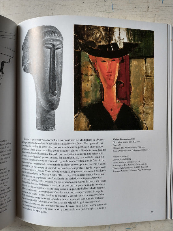 Libro usado en venta: Amadeo Modigliani 1884-1920 de Doris Krystof; editorial Taschen impreso en 2000 realizamos envios a todo el mundo.3