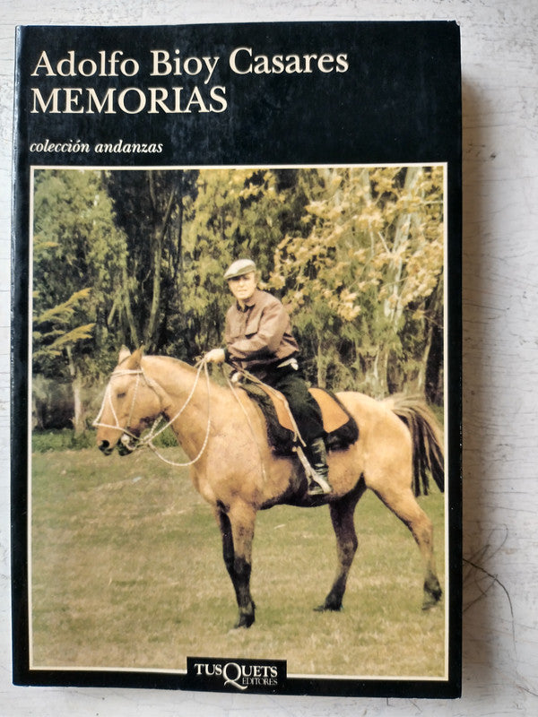 Libro usado en venta: Memorias de Adolfo Bioy Casares; editorial Tusquets impreso en 1994 realizamos envios a todo el mundo.1