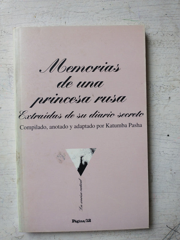 Libro usado en venta: Memorias de una Princesa Rusa; editorial Pagina 12 impreso en 2000 realizamos envios a todo el mundo.1