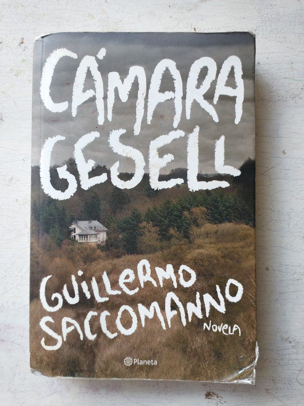 Libro usado en venta: Camara Gesell de Guillermo Saccomanno; editorial Planeta impreso en 2013 realizamos envios a todo el mundo.1