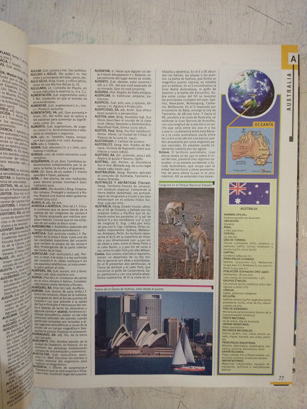 Libro usado en venta: Diccionario Enciclopedico Ilustrado; editorial AGEA impreso en 1997 realizamos envios a todo el mundo.2