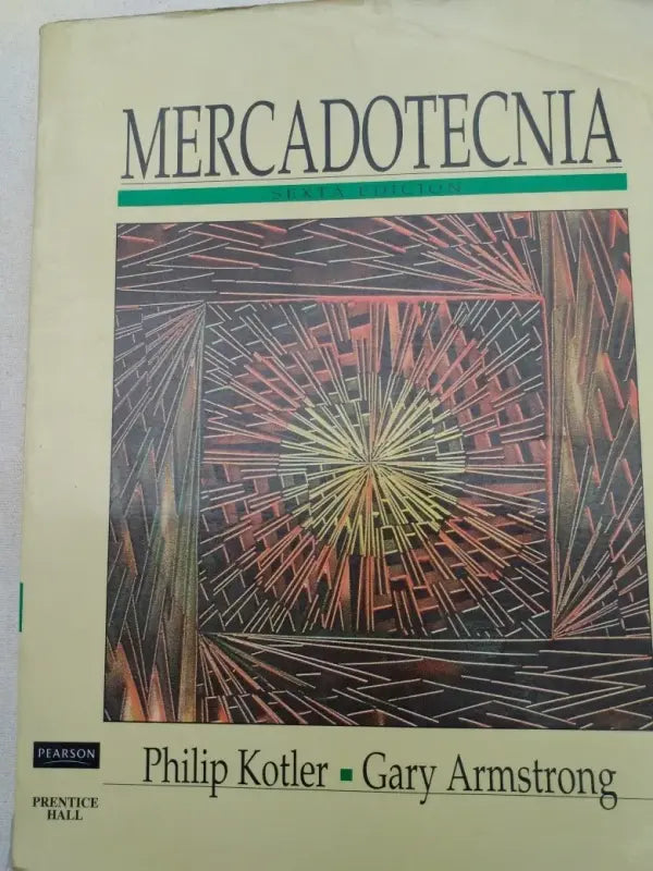 Libro usado en venta: Mercadotecnia de Philip Kotler; editorial Prentice-Hall impreso en 1996 realizamos envios a todo el mundo.1