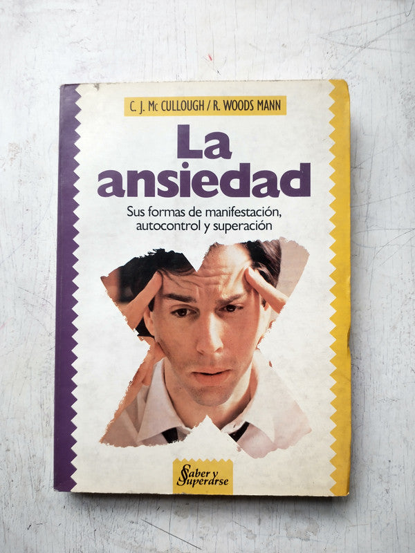 Libro usado en venta: La ansiedad de Colleen McCullough - Woods Mann; editorial Sudamericana impreso en 1990 realizamos envios a todo el mundo.1