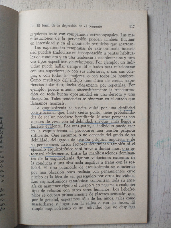 Libro usado en venta: La depresion: psicologia de la melancolia de Mortimer Ostow; editorial Alianza impreso en 1973 realizamos envios a todo el mundo.3