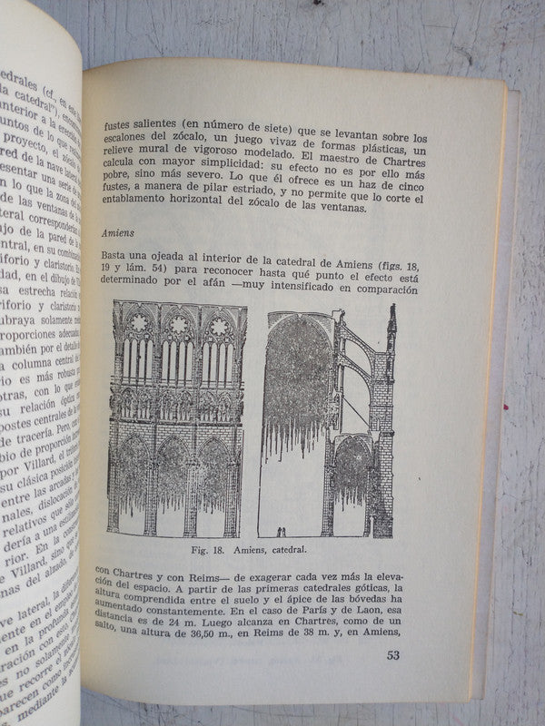 Libro usado en venta: La arquitectura gotica de Hans Jantzen; editorial Nueva Vision impreso en 1970 realizamos envios a todo el mundo.3