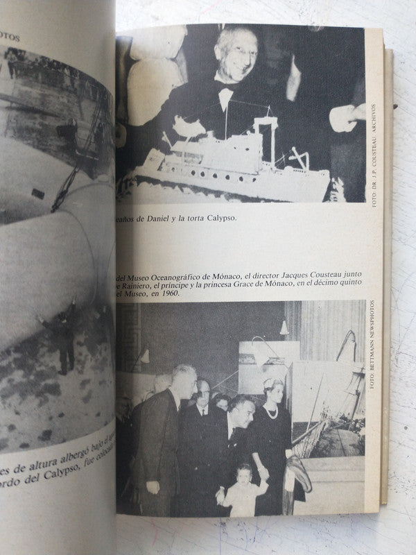 Libro usado en venta: Cousteau de Axel Madsen; editorial Emece impreso en 1988 realizamos envios a todo el mundo.3