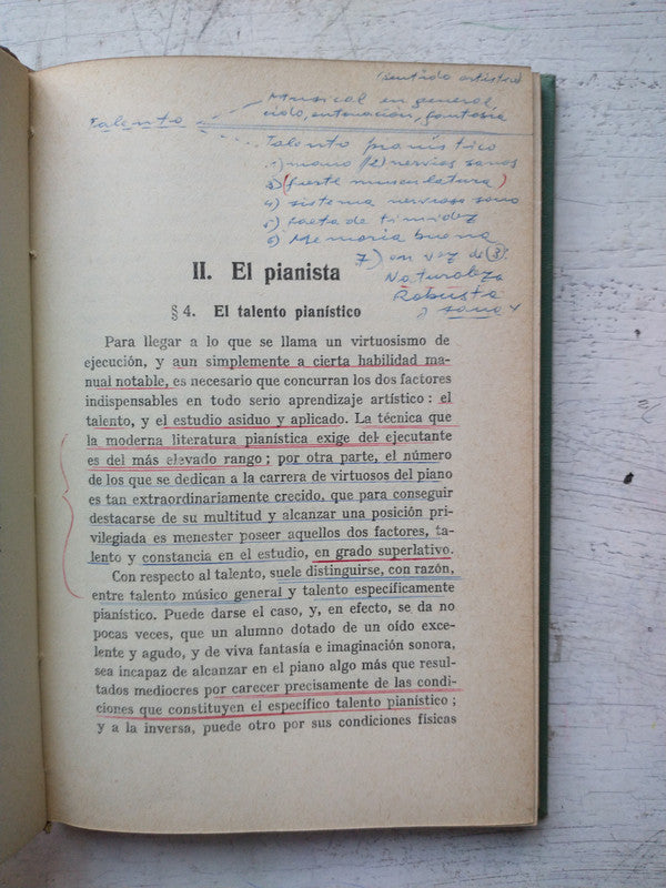 Libro usado en venta: Manual del pianista de Hugo Riemann; editorial Labor impreso en 1951 realizamos envios a todo el mundo.4