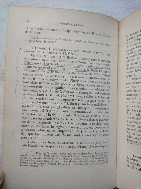 Libro usado en venta: Musicos de hoy de Romain Rolland; editorial Ricordi impreso en 1956 realizamos envios a todo el mundo.2