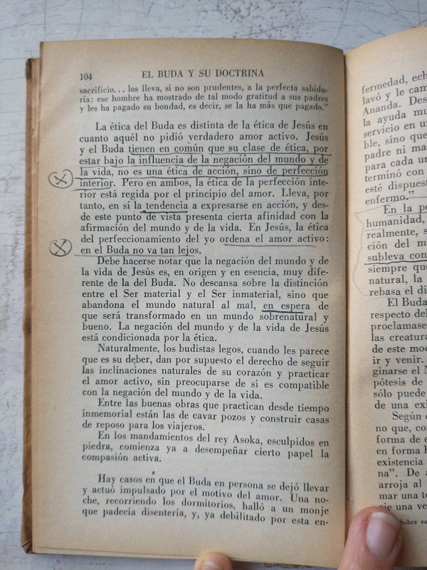 Libro usado en venta: El pensamieto de la India de Albert Schweitzer; editorial Fondo de Cultura Economica impreso en 1952 envios a todo el mundo.3