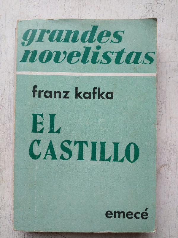 Libro usado en venta: El castillo de Franz Kafka; editorial Emece impreso en 1962 realizamos envios a todo el mundo.1