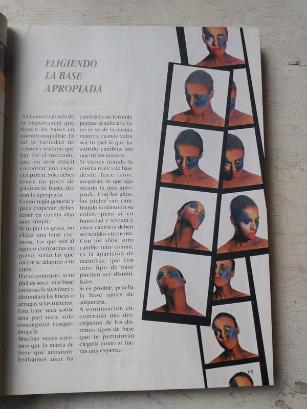 Libro usado en venta: El arte del maquillaje (Tomo 1); editorial Quiero Saber impreso en 1994 realizamos envios a todo el mundo.3