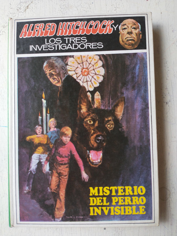 Libro usado en venta: Misterio del perro invisible de Alfred Hitchcock y los tres investigadores; editorial Molino impreso en 1981.1