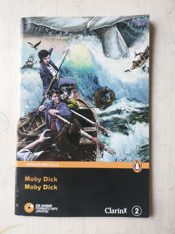 Libro usado en venta: Moby Dick de Herman Melville; editorial Penguin Books impreso en 2011 realizamos envios a todo el mundo.1