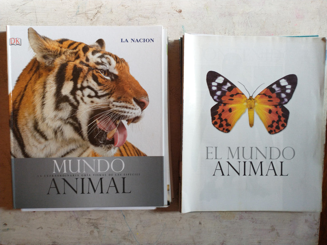 Libro usado en venta: Mundo Animal; editorial Dorling Kindersley impreso en 2014 realizamos envios a todo el mundo.1