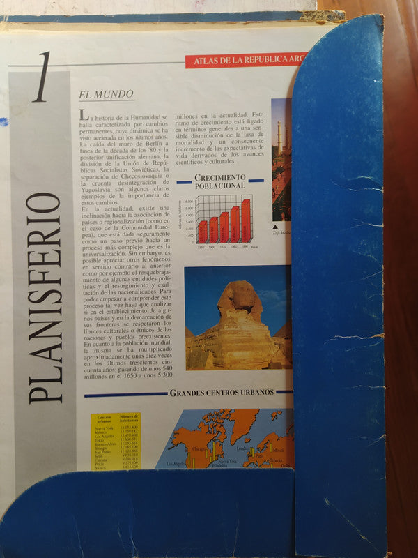 Libro usado en venta: Atlas de la Repubica Argentina (2 Volumenes); editorial Diario Rio Negro realizamos envios a todo el mundo.3